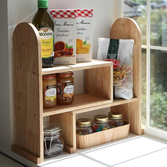 Étagère d’Angle en Bois – Gain de Place Intelligente