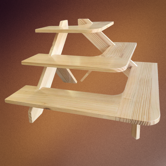 Étagères en Bois Démontables – Rangement Pratique & Polyvalent