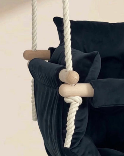 Balançoire Suspendue Premium pour Enfants – Confort, Sécurité et Élégance