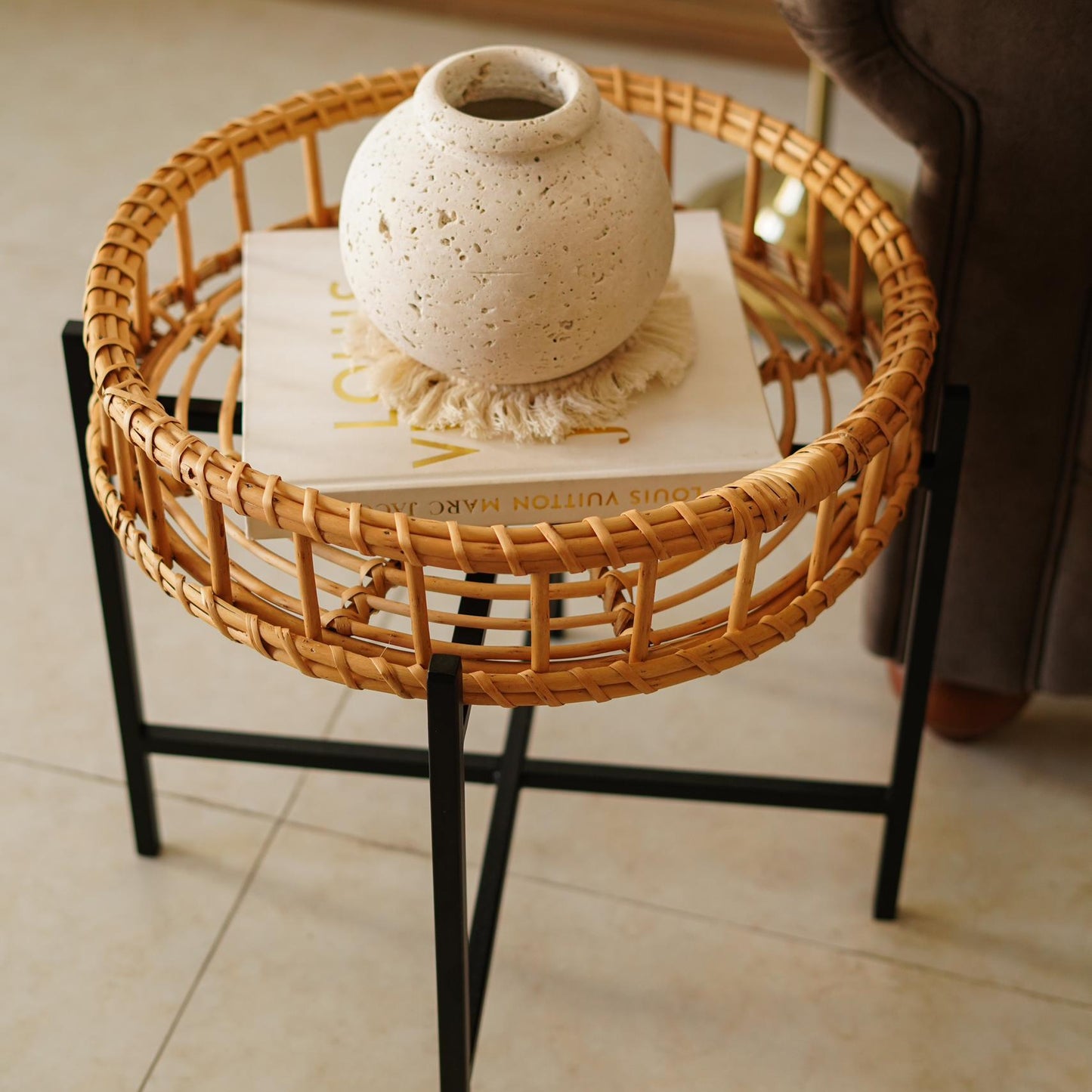 PANIER TABLE BOHO CHIC - La Solution Déco Parfaite pour Votre Intérieur